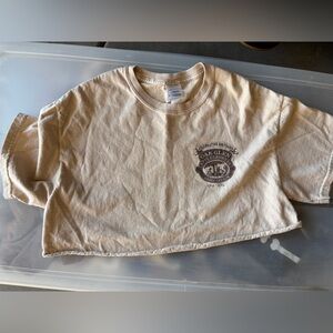 Beige Graphic T-Shirt